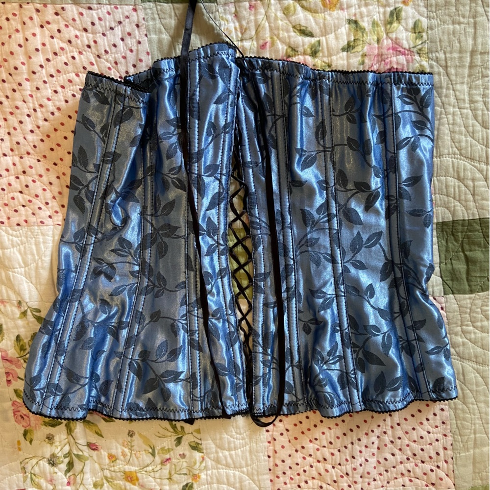 Victorious secret floral corset top